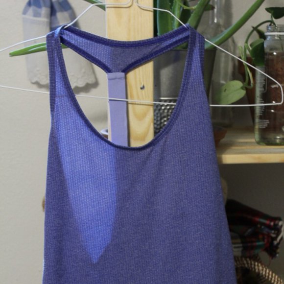 Purple Workout Tank - Picture 1 of 2